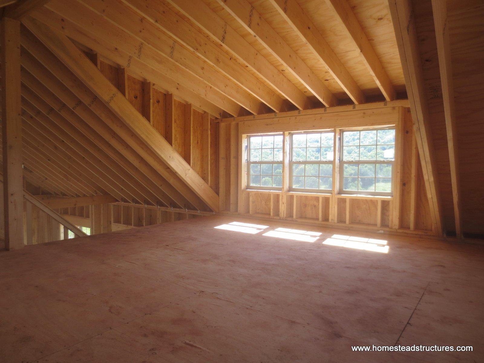 Two Story Sheds | A-Frame Roof | Amish Sheds | Homestead 